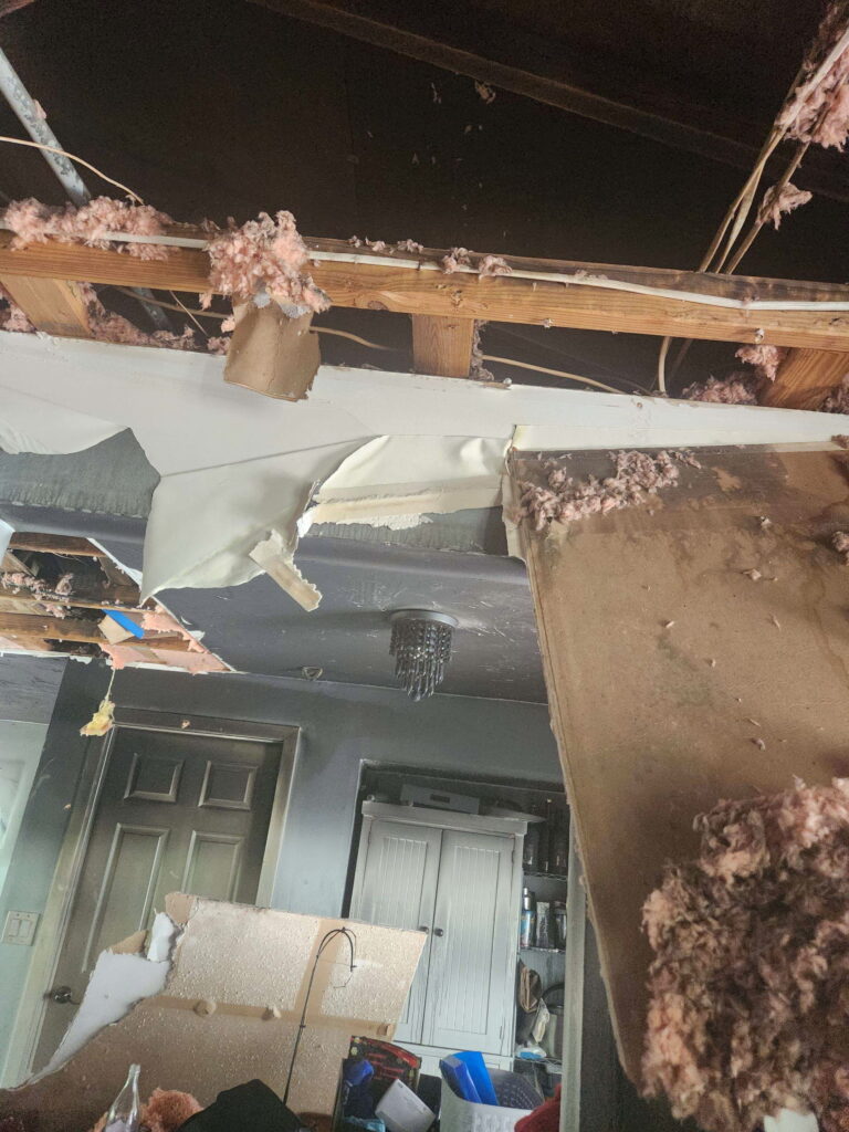 fire damage to home