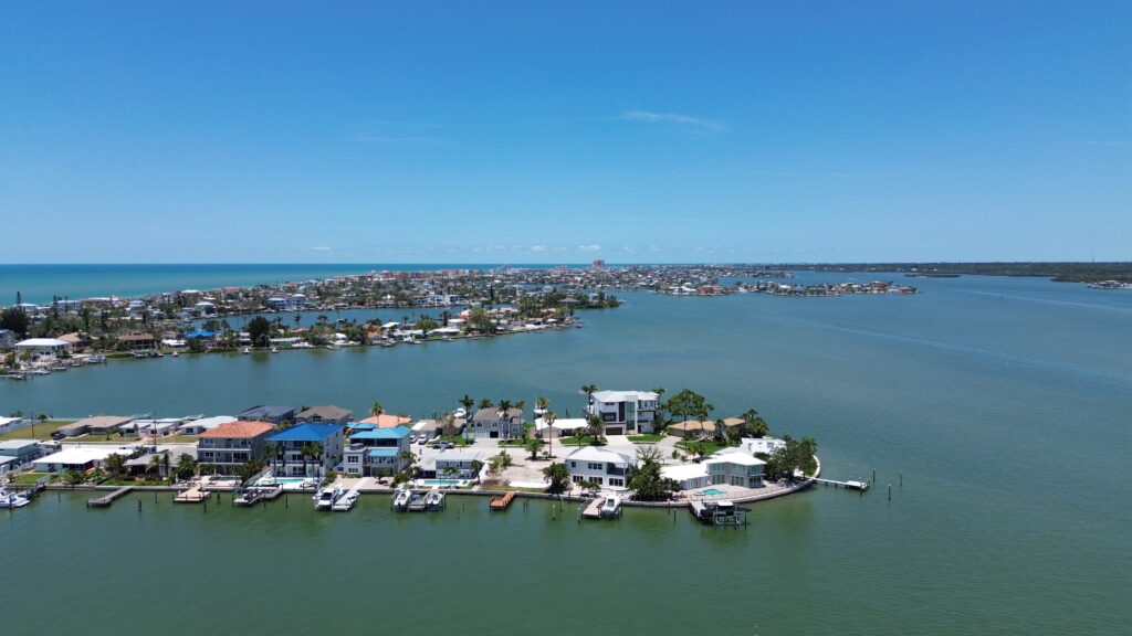 Homes on the water in Tampa prone to hurricanes.
